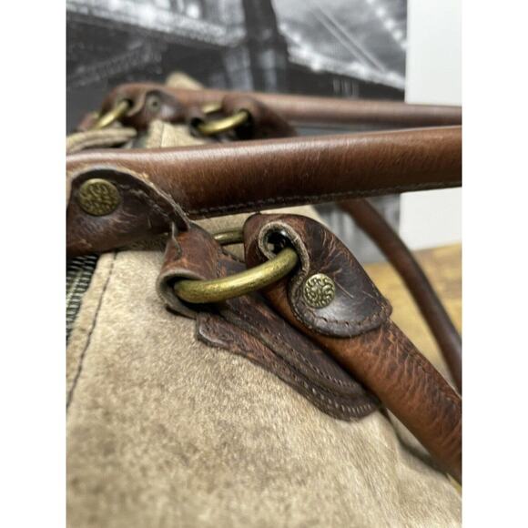 Vintage Designer JUAN ANTONIO LEATHER Hand Bag Made in the U.S.A. - Picture 10 of 16